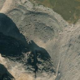 Satellite imagery of Bastion Peak, CA
