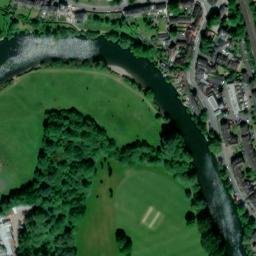 Satellite imagery of Shrewsbury Castle, GB