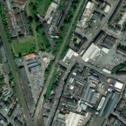 Satellite imagery of Shrewsbury Castle, GB