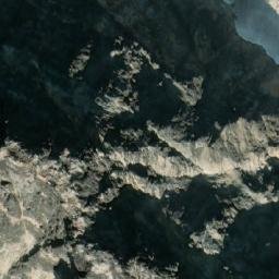 Satellite imagery of Bastion Peak, CA