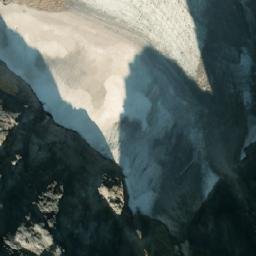 Satellite imagery of Bastion Peak, CA