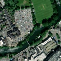 Satellite imagery of Shrewsbury Castle, GB