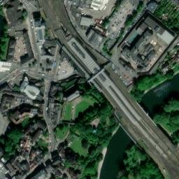 Satellite imagery of Shrewsbury Castle, GB