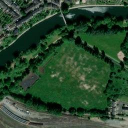 Satellite imagery of Shrewsbury Castle, GB