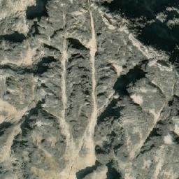 Satellite imagery of Bastion Peak, CA