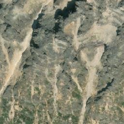 Satellite imagery of Bastion Peak, CA