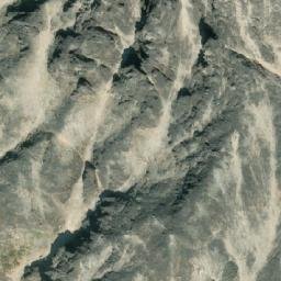 Satellite imagery of Bastion Peak, CA