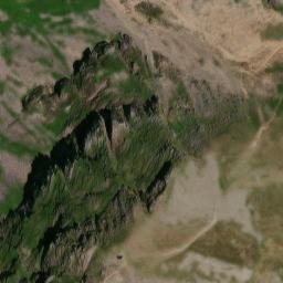 Satellite imagery of Cader Idris, GB