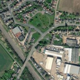 Satellite imagery of Essendine Castle, GB