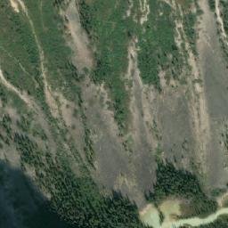 Satellite imagery of Postern Mountain, CA