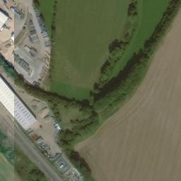 Satellite imagery of Essendine Castle, GB