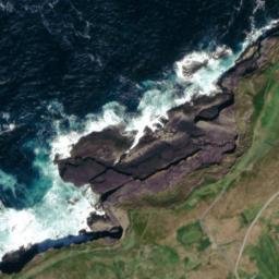 Satellite imagery of Georges Head, IE