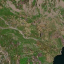 Satellite imagery of cairn, GB