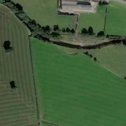 Satellite imagery of Moel Part mound, GB