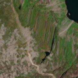 Satellite imagery of cairn, GB