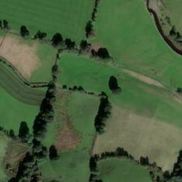 Satellite imagery of Moel Part mound, GB