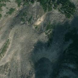 Satellite imagery of Casemate Mountain, CA