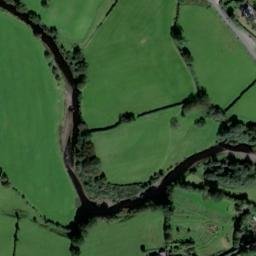 Satellite imagery of Llangadfan Motte, GB