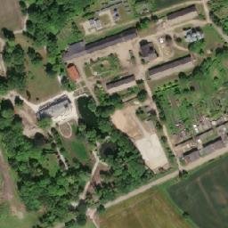 Satellite imagery of Pożarowo - Pałac eklektyczny XIX w., PL