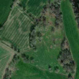 Satellite imagery of Mathrafal Castle, GB