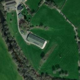 Satellite imagery of Mathrafal Castle, GB
