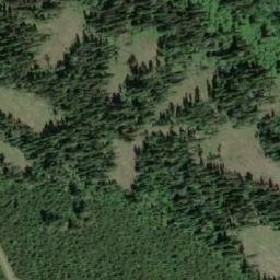 Satellite imagery of Slide Mountain, CA