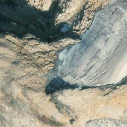 Satellite imagery of Parapet Peak, CA
