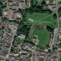Satellite imagery of Oakham Castle, GB