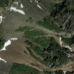 Satellite imagery of Stack Peak, CA