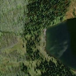 Satellite imagery of Mount Stevenson, CA