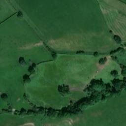 Satellite imagery of Caus Castle, GB