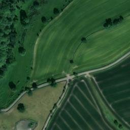 Satellite imagery of Caus Castle, GB