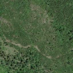 Satellite imagery of Slide Mountain, CA