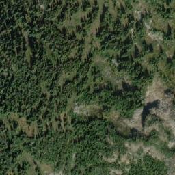 Satellite imagery of Thunderbolt Peak, CA