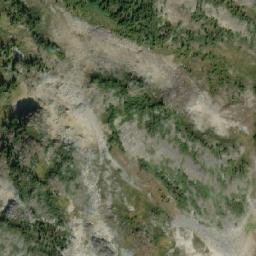 Satellite imagery of Thunderbolt Peak, CA