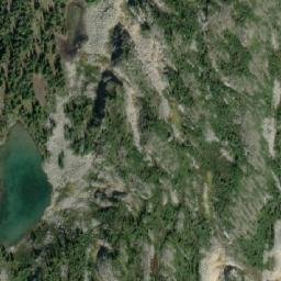 Satellite imagery of Thunderbolt Peak, CA