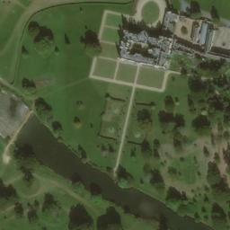 Satellite imagery of Burghley House, GB