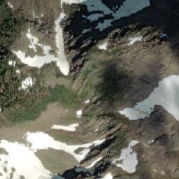 Satellite imagery of Mount Lulu, CA