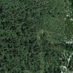 Satellite imagery of Forks Mountain, CA