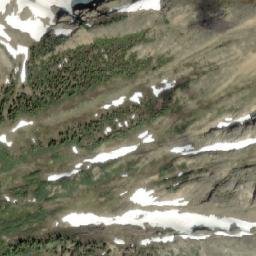 Satellite imagery of Mount Lulu, CA