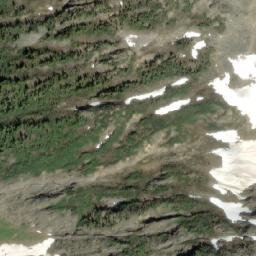Satellite imagery of Mount Lulu, CA