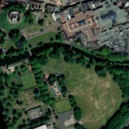 Satellite imagery of Tamworth Castle, GB