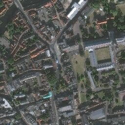 Satellite imagery of Norwich Castle, GB