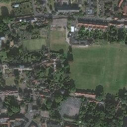 Satellite imagery of Norwich Castle, GB