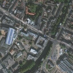 Satellite imagery of Norwich Castle, GB