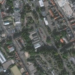 Satellite imagery of Norwich Castle, GB