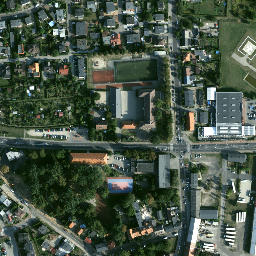 Satellite imagery of Szamotuły -Zamek póznogotycki, PL