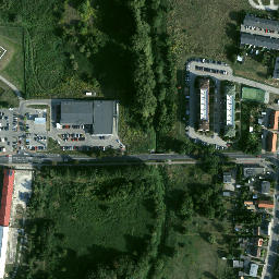 Satellite imagery of Szamotuły -Zamek póznogotycki, PL