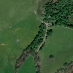 Satellite imagery of Llanllugan Abbey, GB