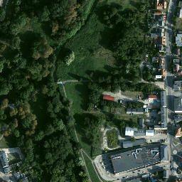 Satellite imagery of Szamotuły -Zamek póznogotycki, PL